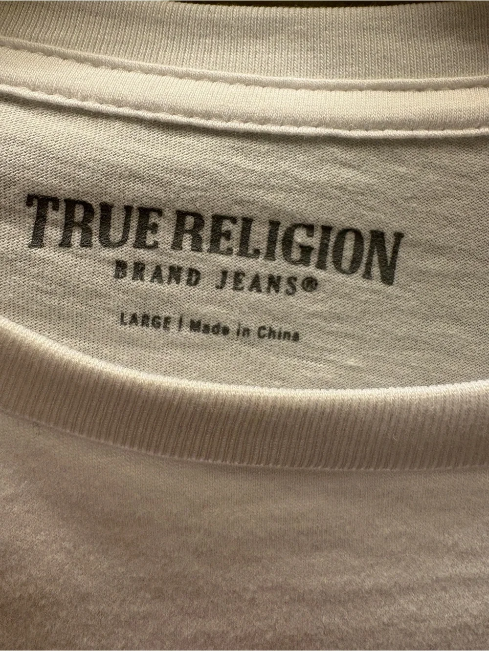 True Religion World Tour Shirt Men’s Size Large Used in Great Condition.